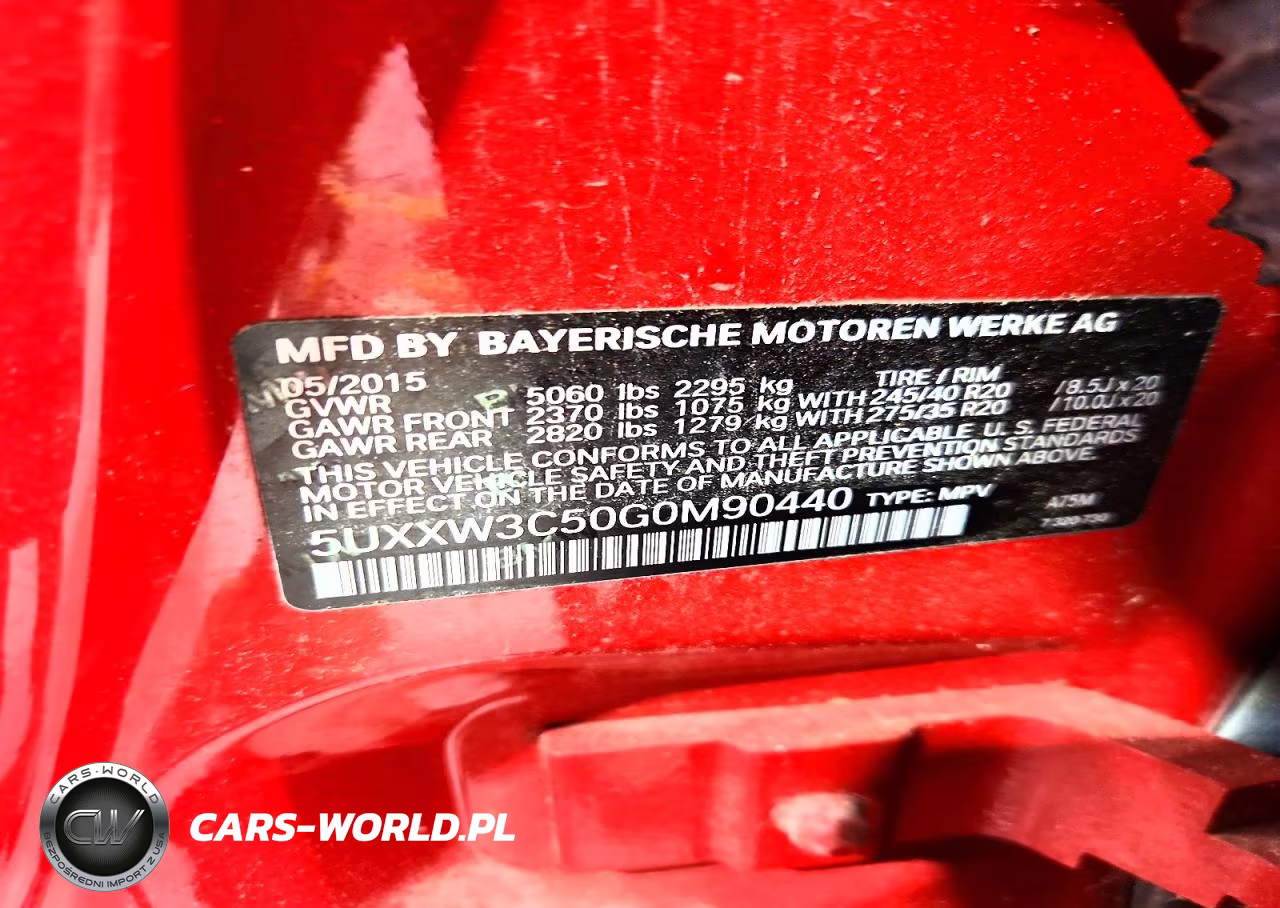 2016 BMW X4 xDrive28I VIN:5UXXW3C50G0M90440 - 14