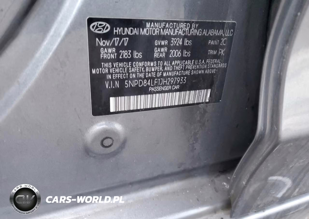 2018 Hyundai Elantra Sel VIN:5NPD84LF1JH297933 - 12
