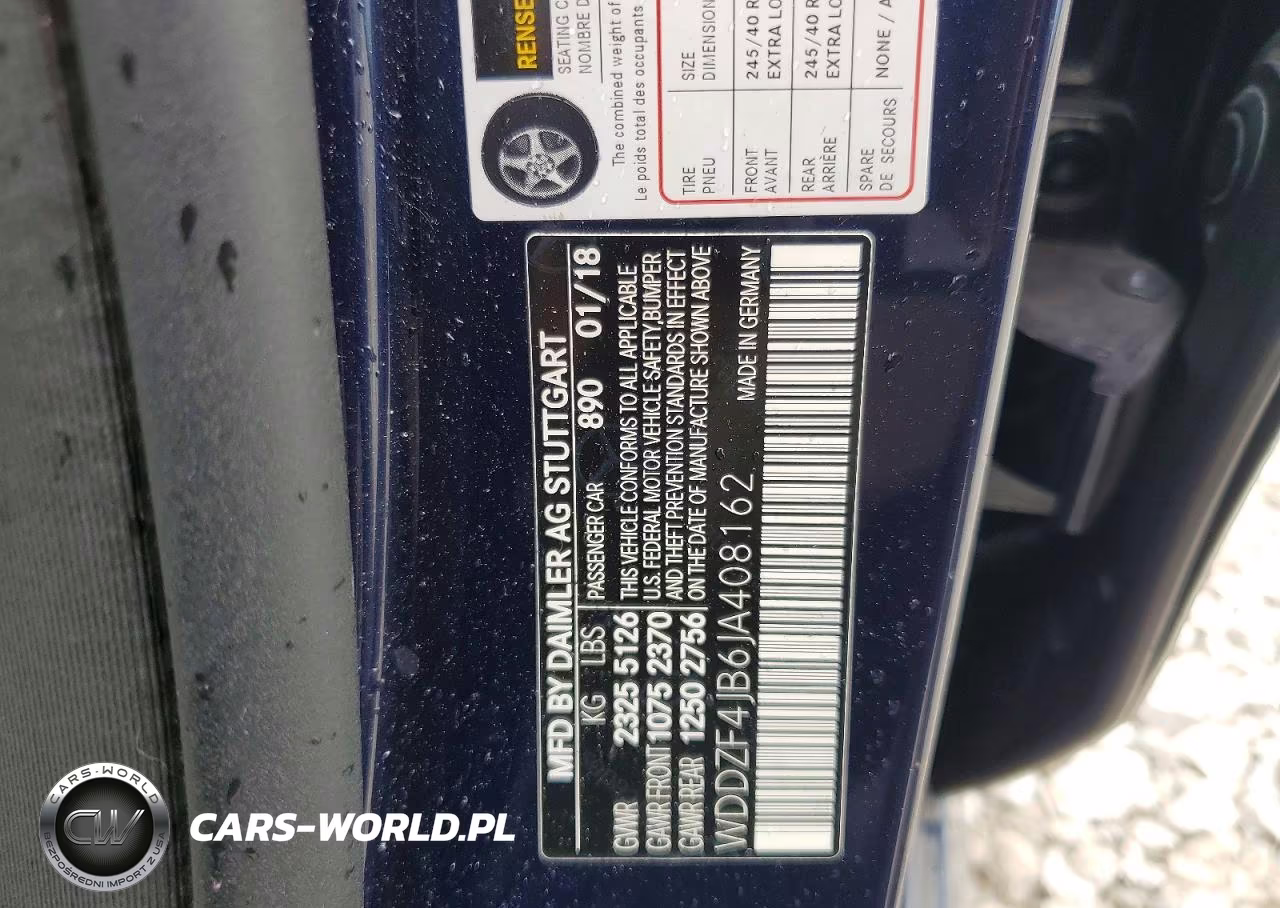 2018 Mercedes-Benz E 300 VIN:WDDZF4JB6JA408162 - 12
