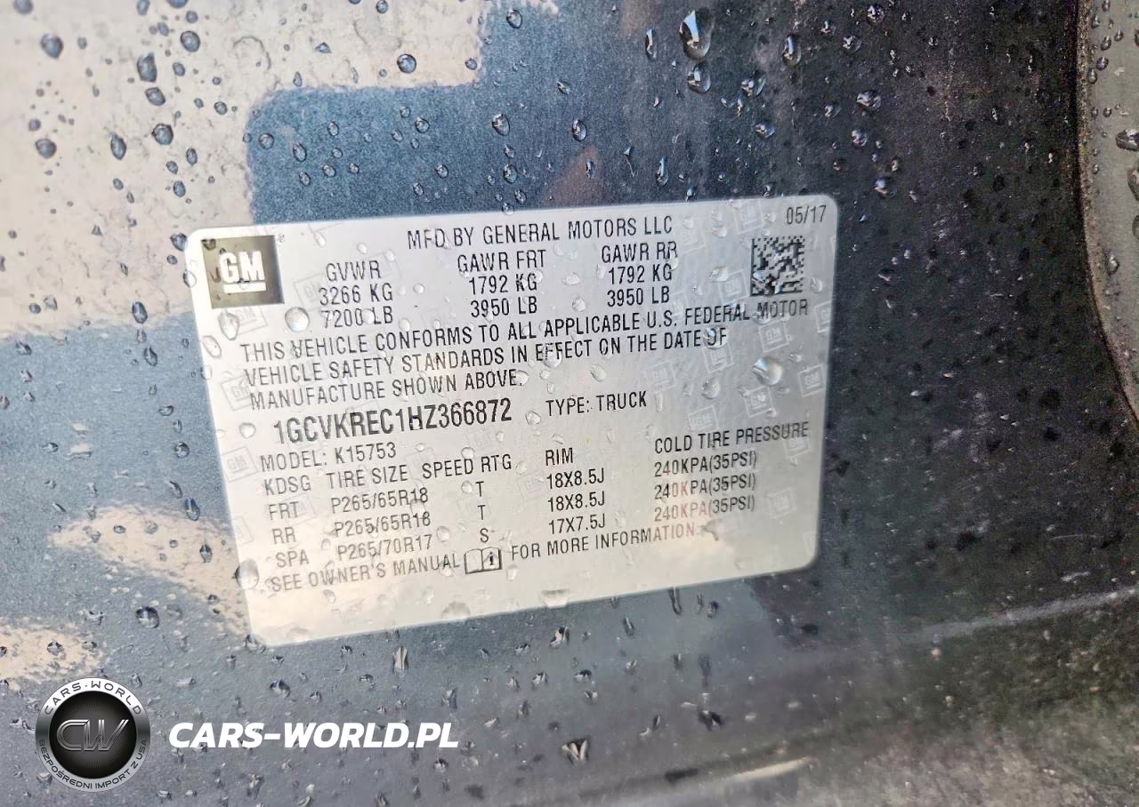 2017 Chevrolet Silverado K1500 Lt VIN:1GCVKREC1HZ366872 - 13