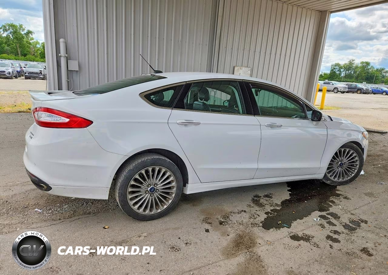 2014 Ford Fusion Titanium VIN:3FA6P0K90ER380682 - 3