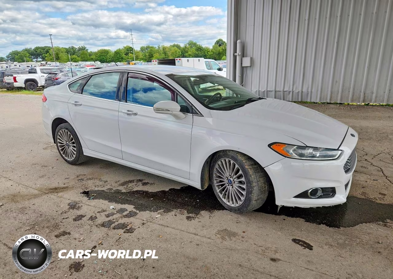 2014 Ford Fusion Titanium VIN:3FA6P0K90ER380682 - 4