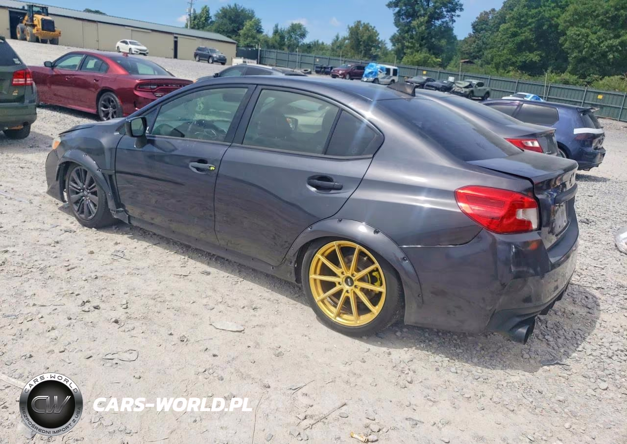 2017 Subaru Wrx VIN:JF1VA1B65H9808805 - 2