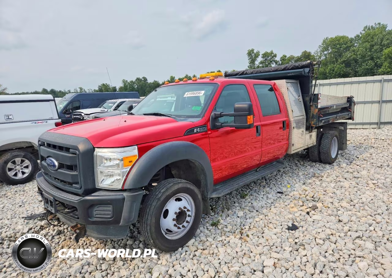 2015 Ford F550 Super Duty Dump Truck
