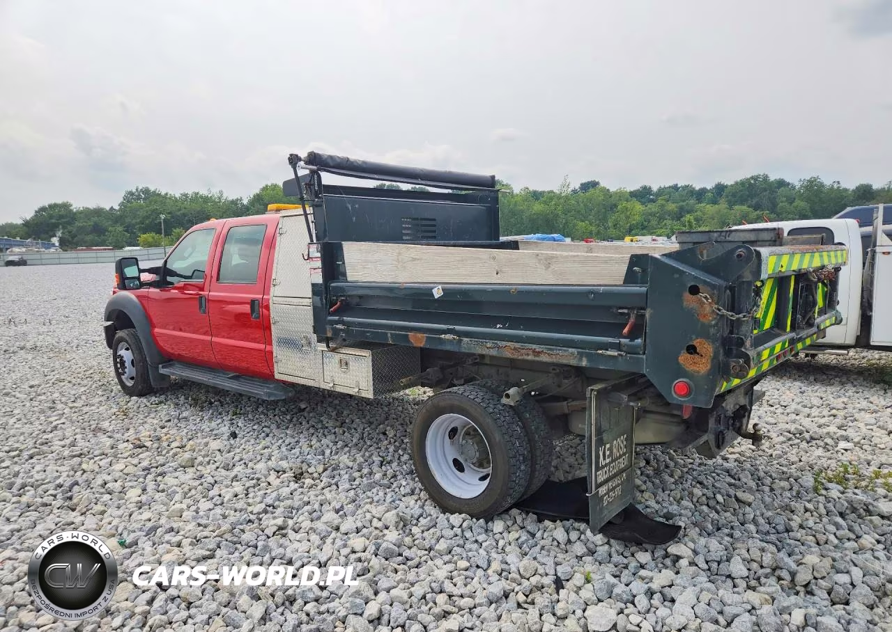 2015 Ford F550 Super Duty Dump Truck VIN:1FD0W5GY2FEC16575 - 2