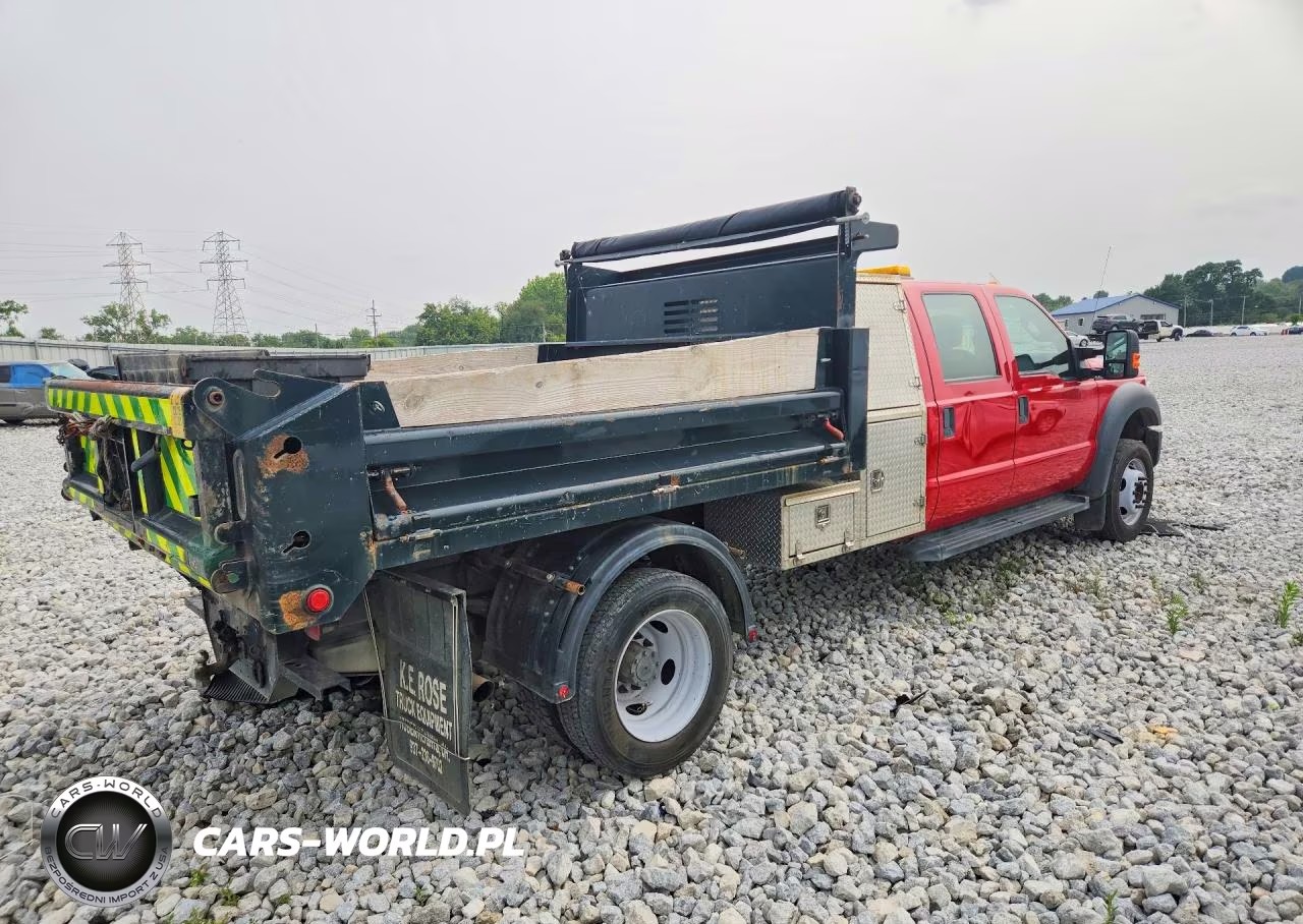2015 Ford F550 Super Duty Dump Truck VIN:1FD0W5GY2FEC16575 - 3