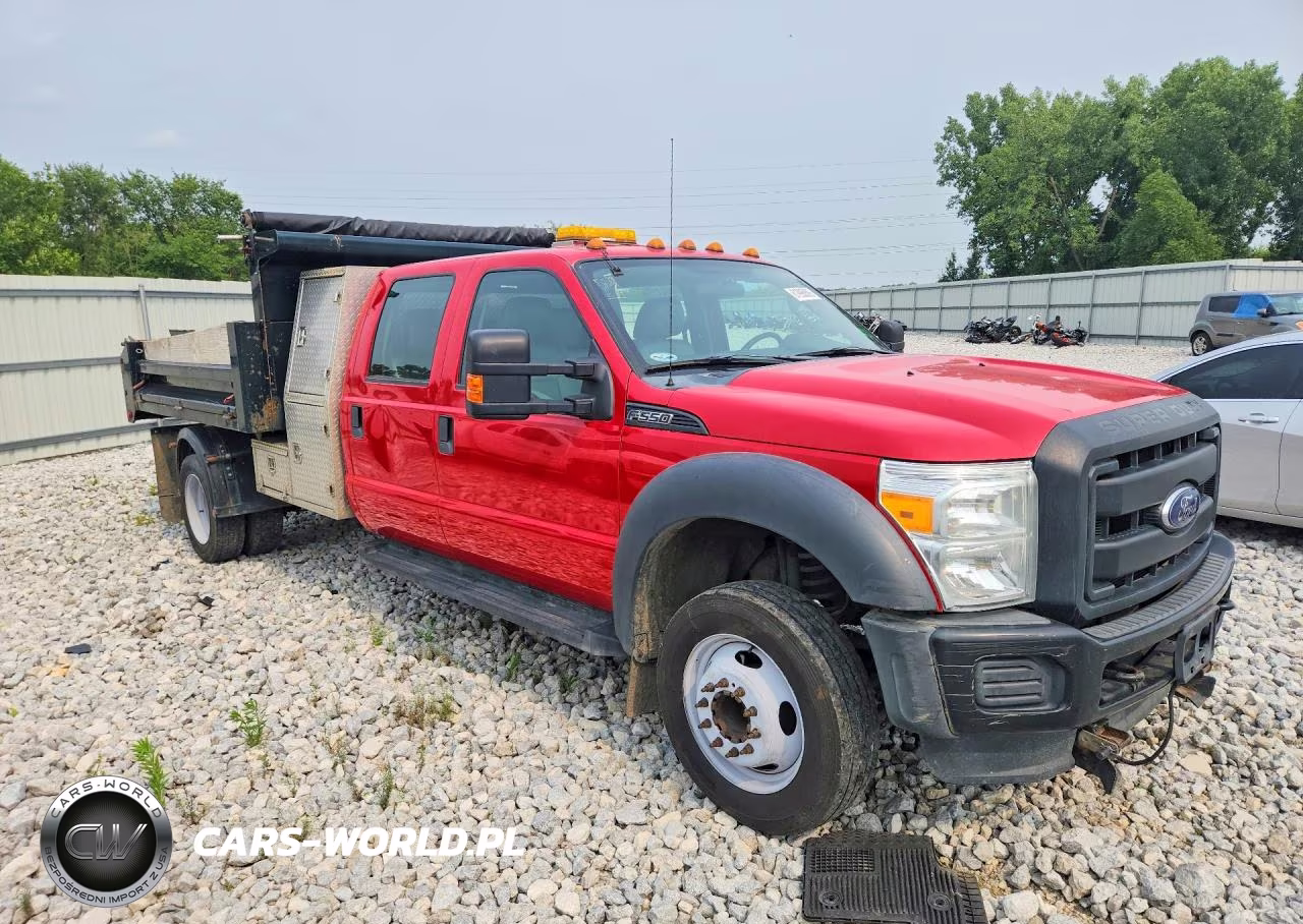 2015 Ford F550 Super Duty Dump Truck VIN:1FD0W5GY2FEC16575 - 4