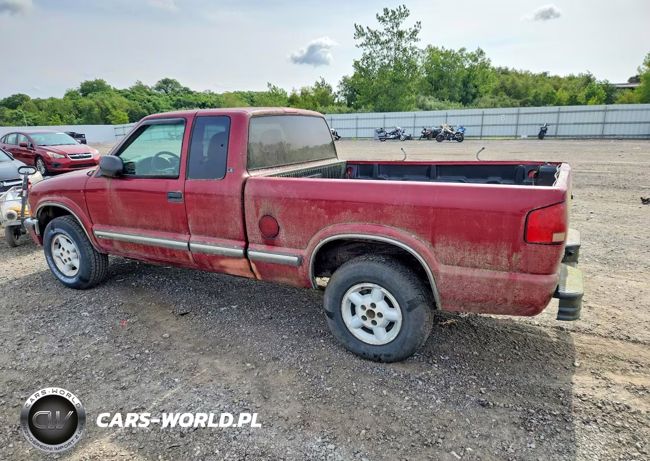 2000 Chevrolet S Truck S10 VIN:1GCDT19W0YK172700 - 2