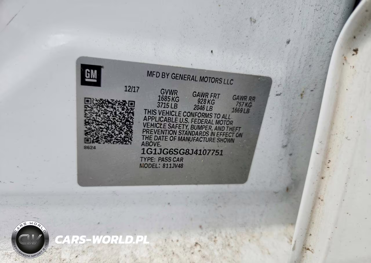 2018 Chevrolet Sonic VIN:1G1JG6SG8J4107751 - 12