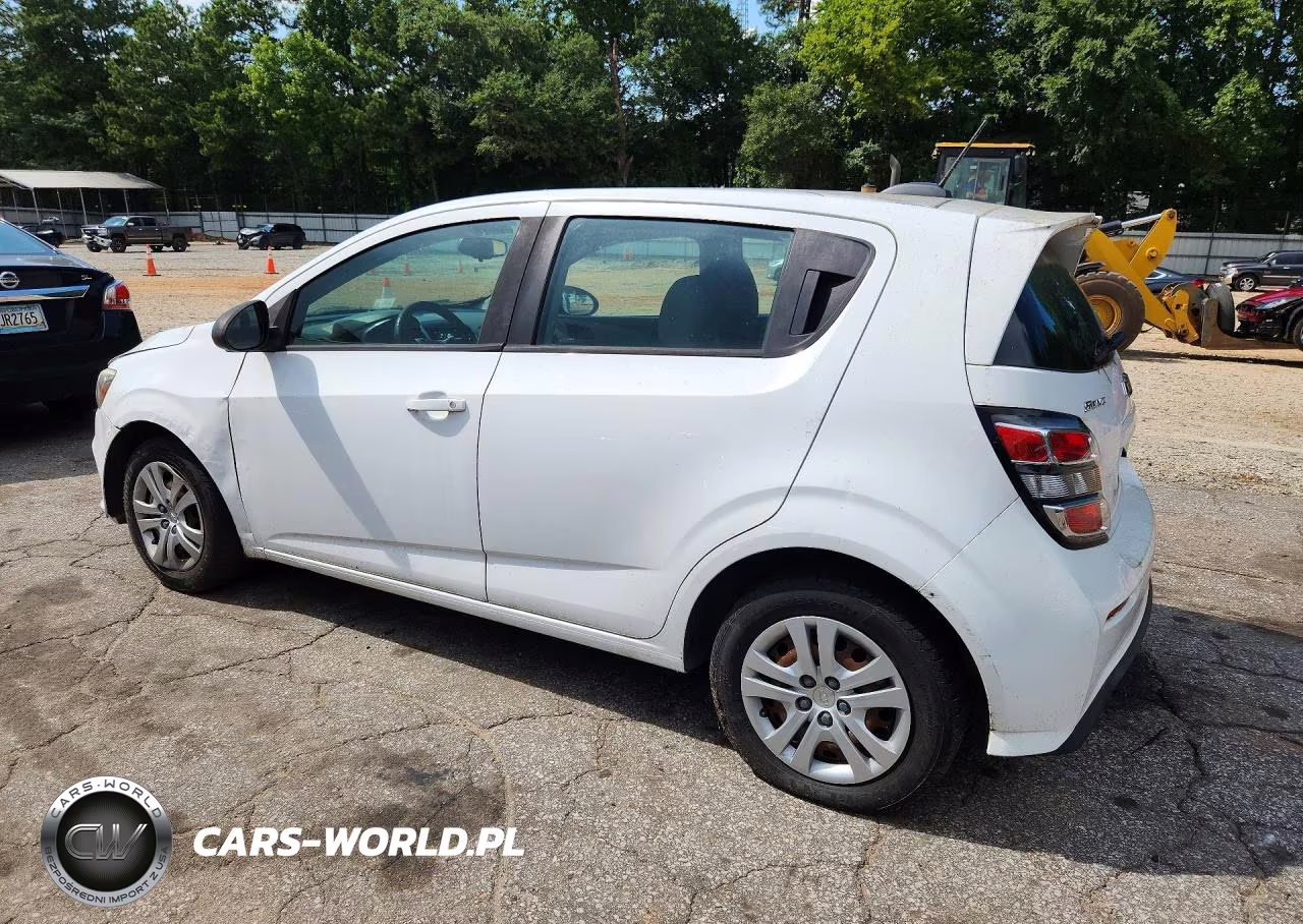 2018 Chevrolet Sonic VIN:1G1JG6SG8J4107751 - 2