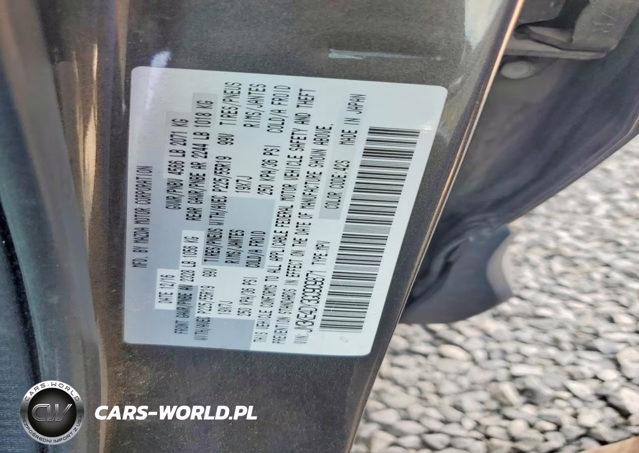 2016 Mazda Cx-5 Gt VIN:JM3KE4DY3G0909871 - 14