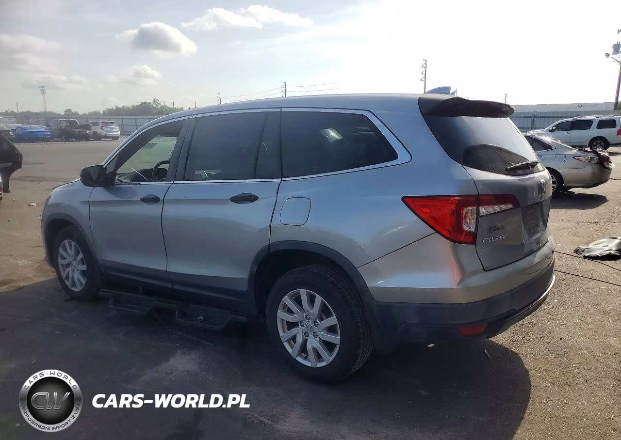 2019 Honda Pilot Lx VIN:5FNYF5H1XKB038402 - 2