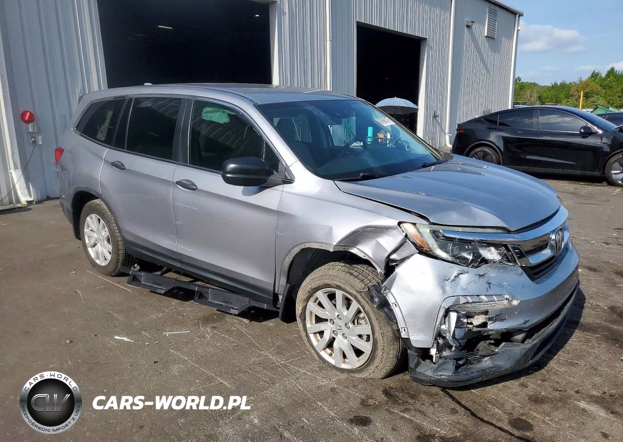 2019 Honda Pilot Lx VIN:5FNYF5H1XKB038402 - 4