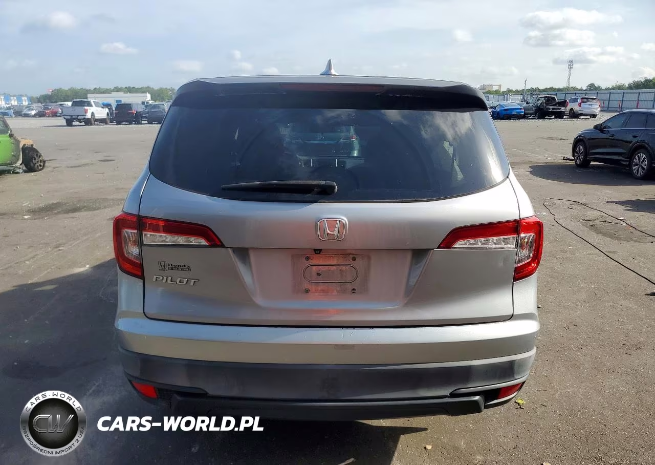 2019 Honda Pilot Lx VIN:5FNYF5H1XKB038402 - 6