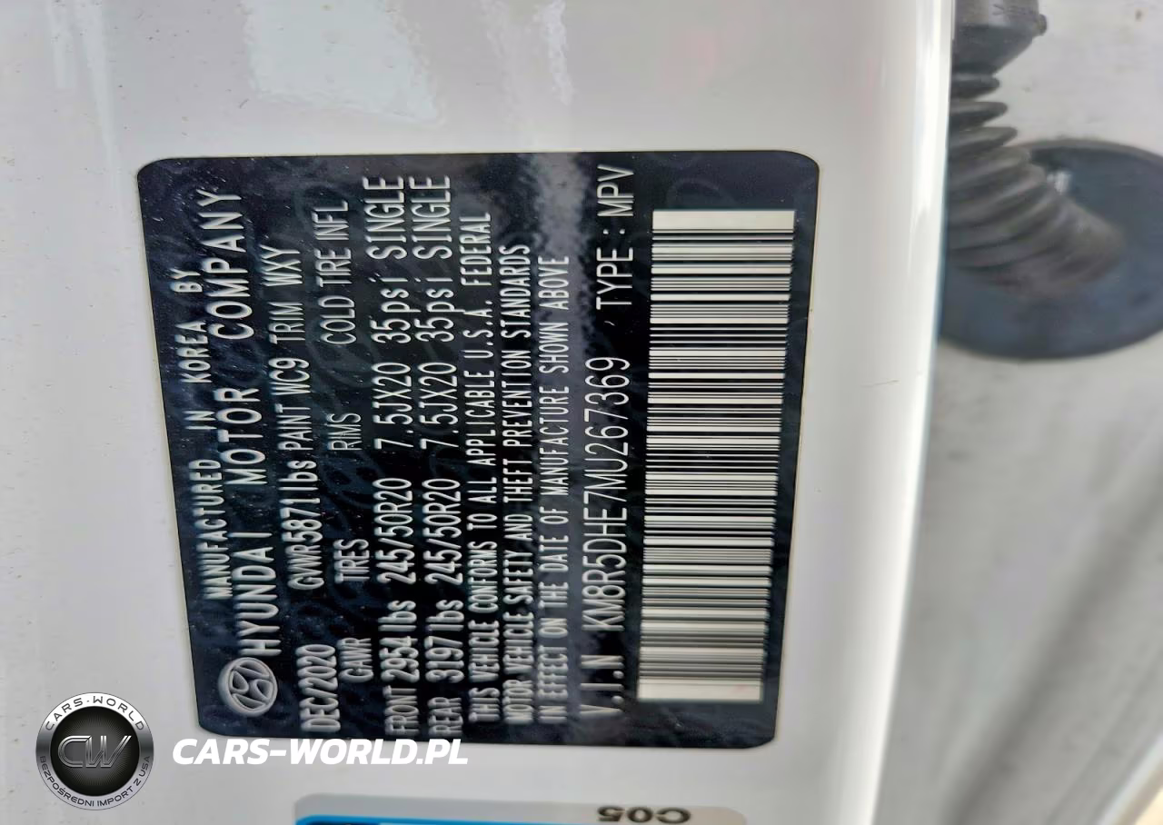 2021 Hyundai Palisade Limited VIN:KM8R5DHE7MU267369 - 13