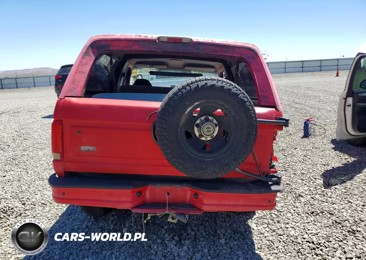 1996 Ford Bronco U100 VIN:1FMEU15H6TLA60880 - 6