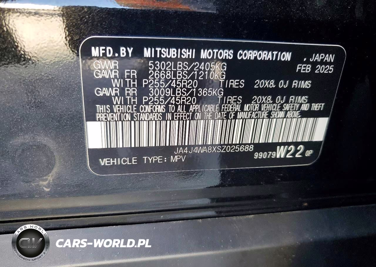 2025 Mitsubishi Outlander Sel VIN:JA4J4WA8XSZ025688 - 13