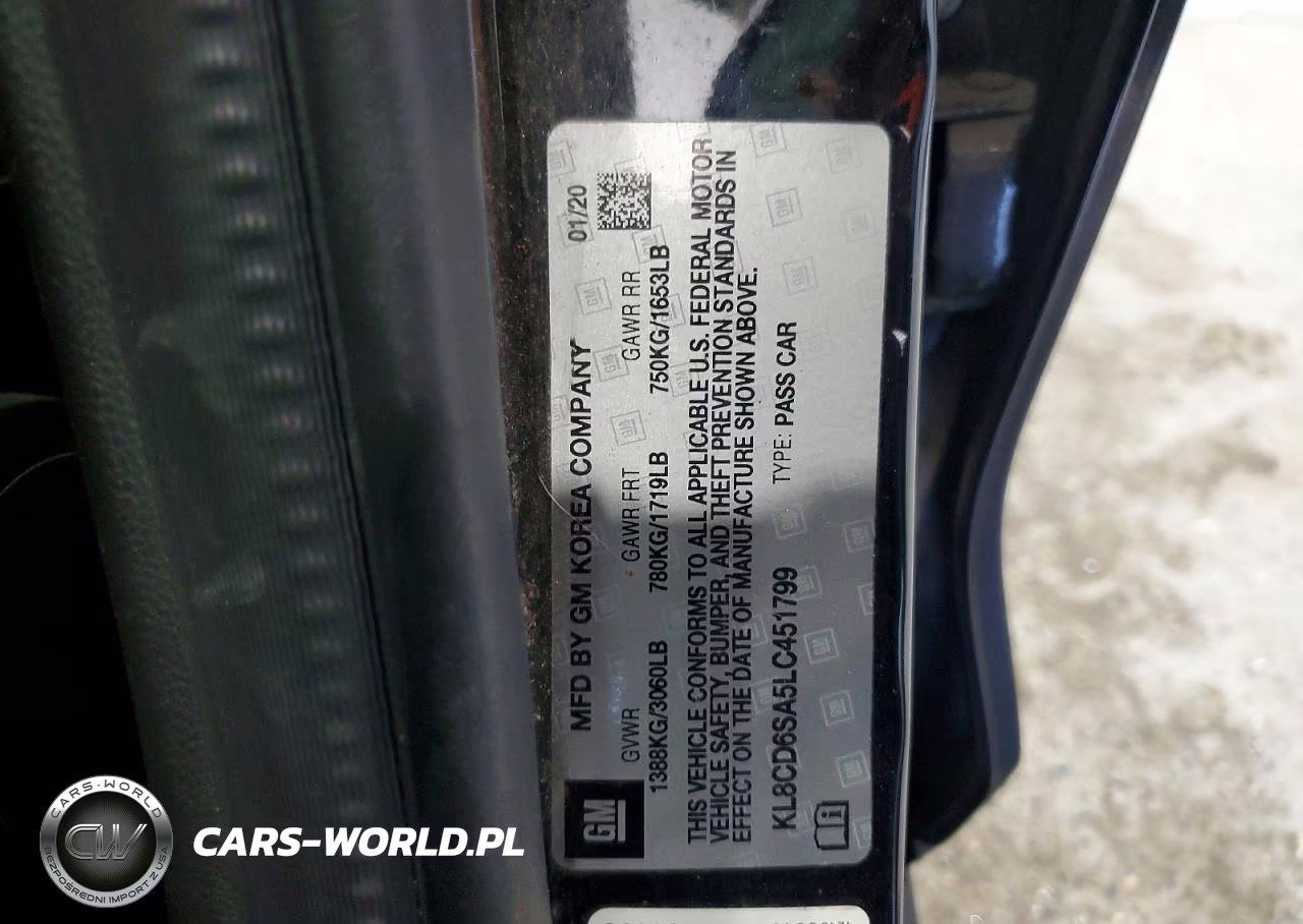 2020 Chevrolet Spark 1Lt VIN:KL8CD6SA5LC451799 - 12