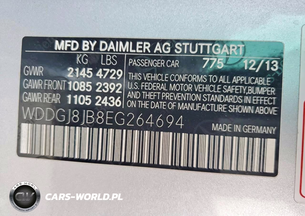 2014 Mercedes-Benz C 350 4Matic VIN:WDDGJ8JB8EG264694 - 12