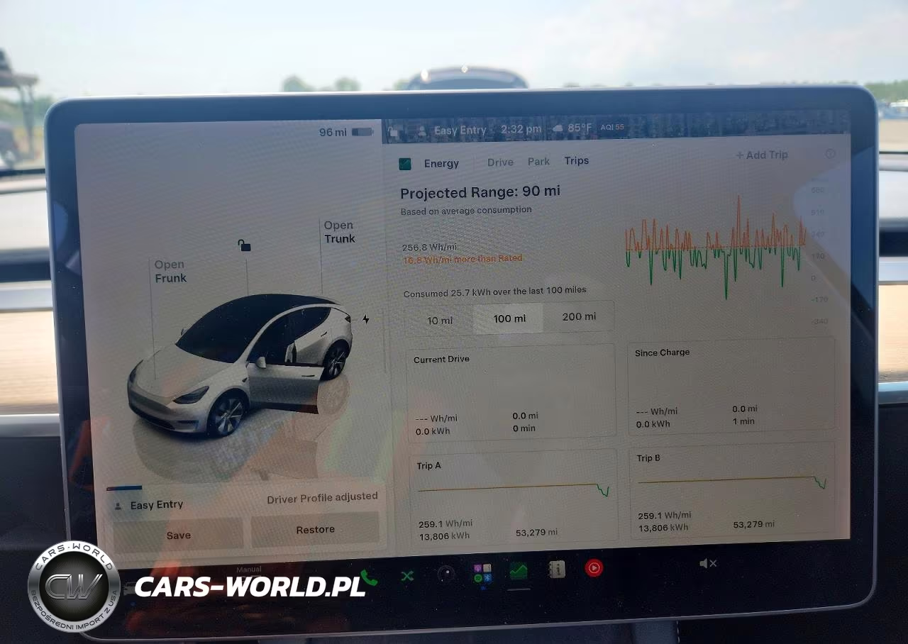 2022 Tesla Model Y VIN:7SAYGDEE2NF365429 - 9
