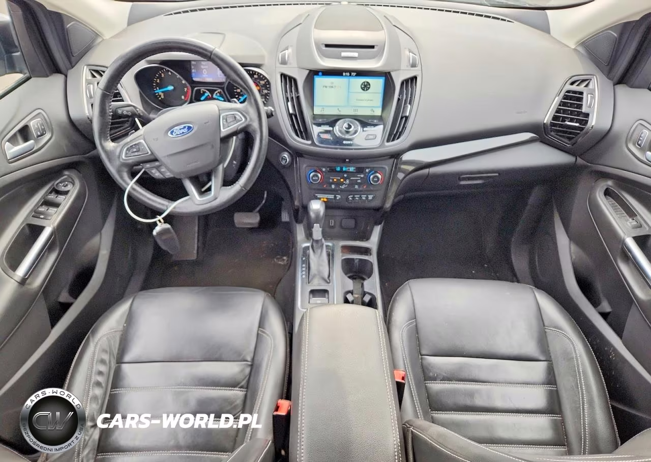 2017 Ford Escape Titanium VIN:1FMCU9JD0HUB08223 - 8