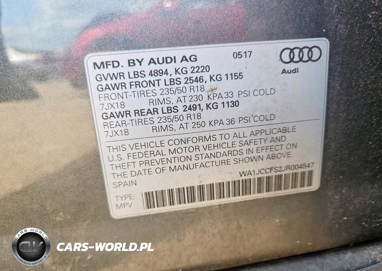 2018 Audi Q3 Premium Plus VIN:WA1JCCFS2JR004547 - 12