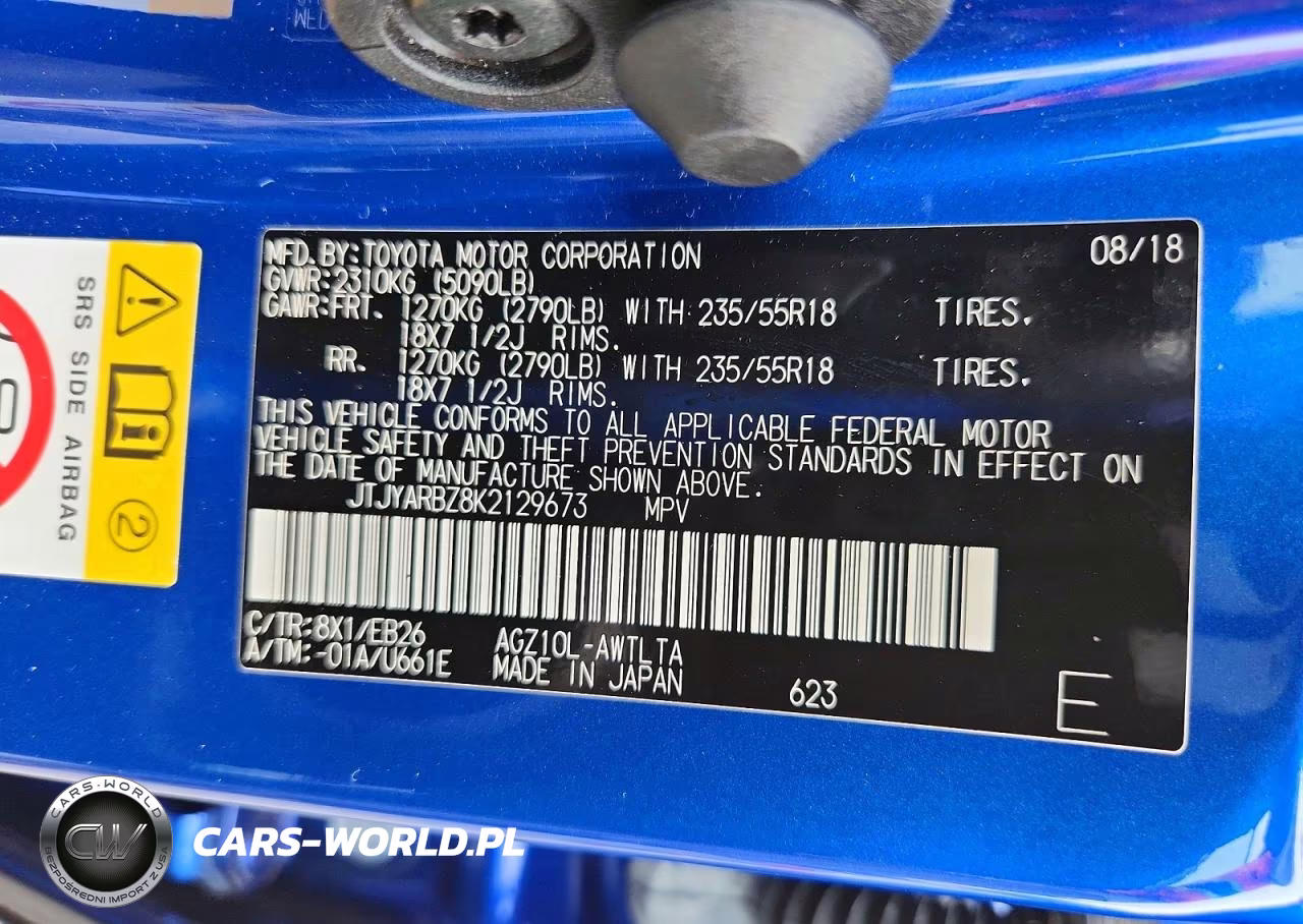 2019 Lexus Nx 300 F Sport VIN:JTJYARBZ8K2129673 - 13