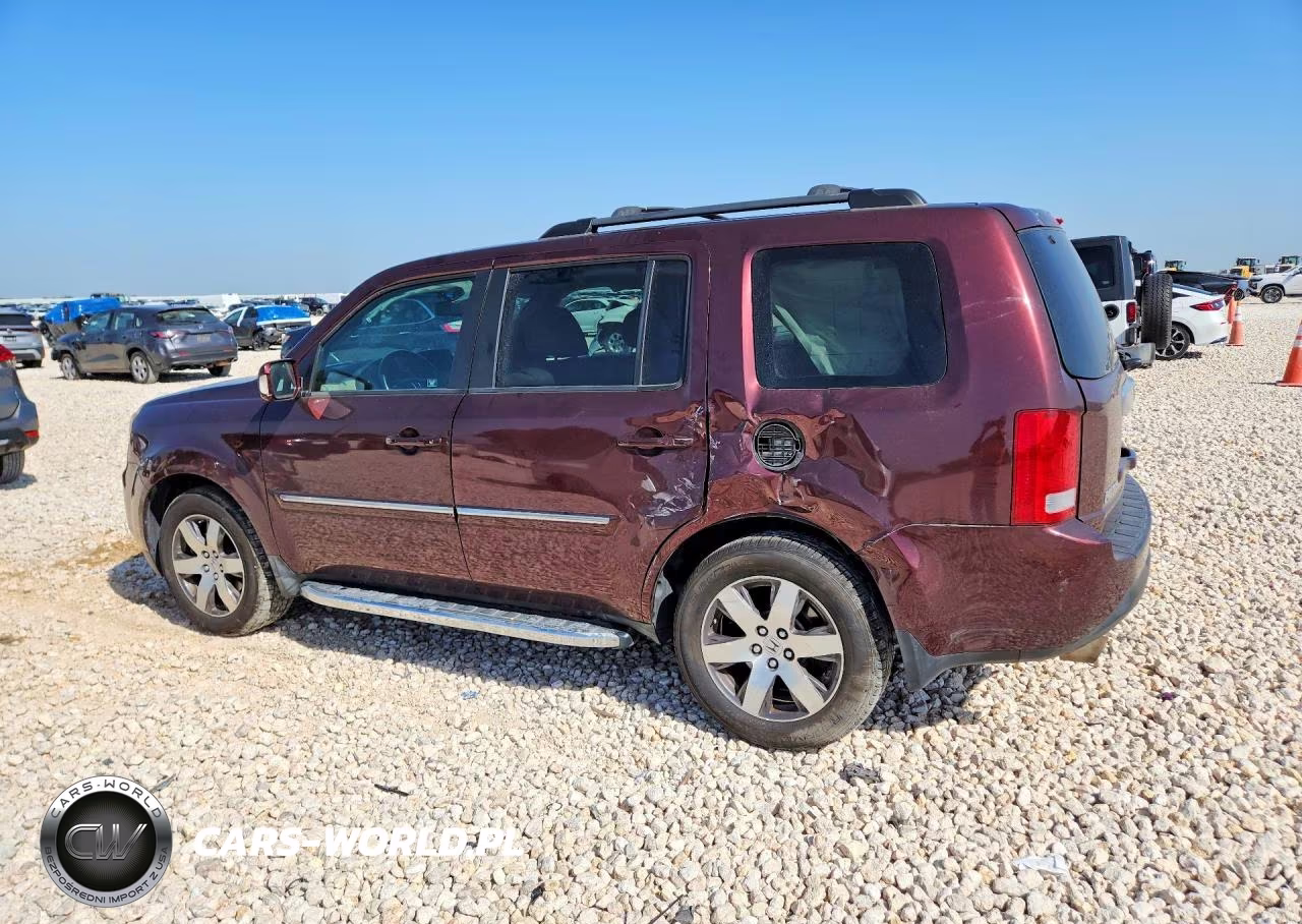 2012 Honda Pilot Touring VIN:5FNYF4H94CB013710 - 2