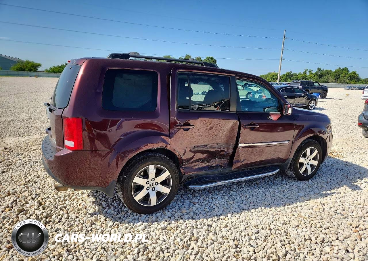 2012 Honda Pilot Touring VIN:5FNYF4H94CB013710 - 3