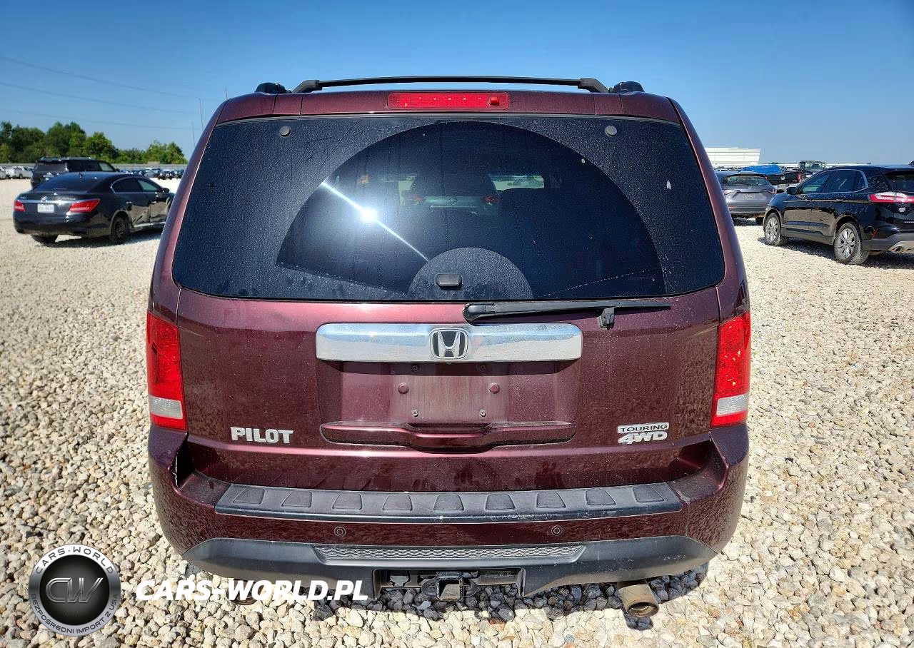 2012 Honda Pilot Touring VIN:5FNYF4H94CB013710 - 6