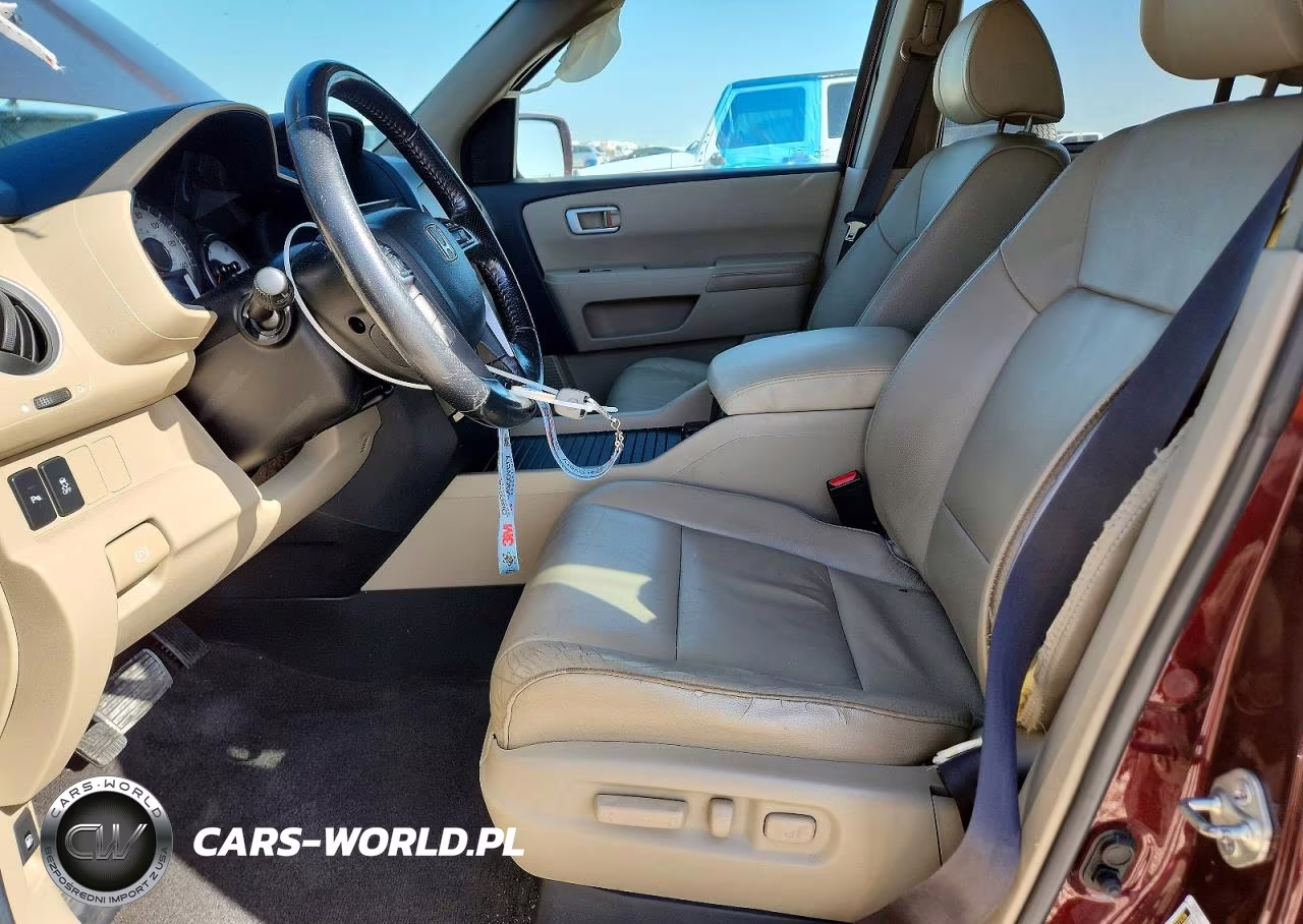 2012 Honda Pilot Touring VIN:5FNYF4H94CB013710 - 7