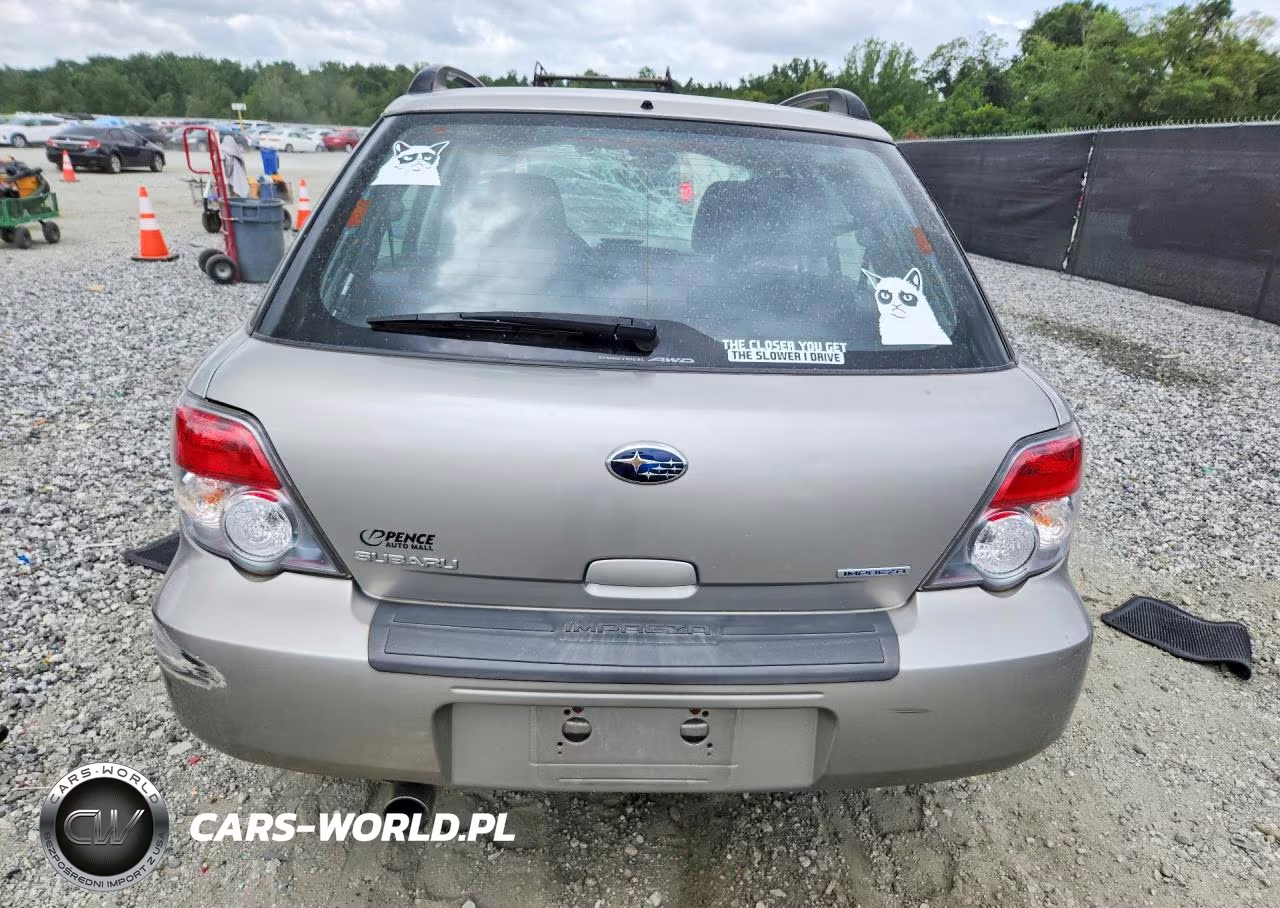 2006 Subaru Impreza 2.5I Sports Wagon VIN:JF1GG67676H801239 - 6