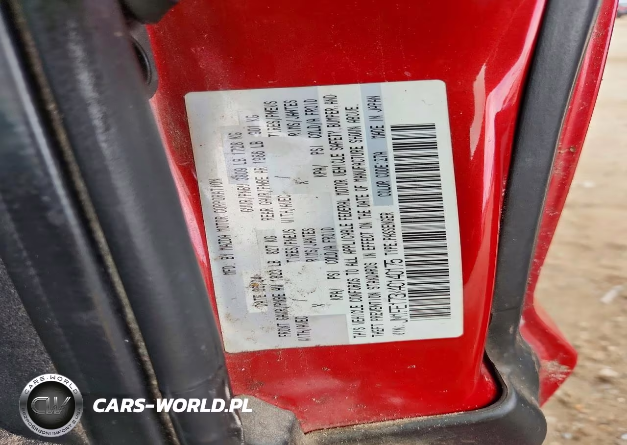 2004 Mazda Rx8 VIN:JM1FE173X40140175 - 12