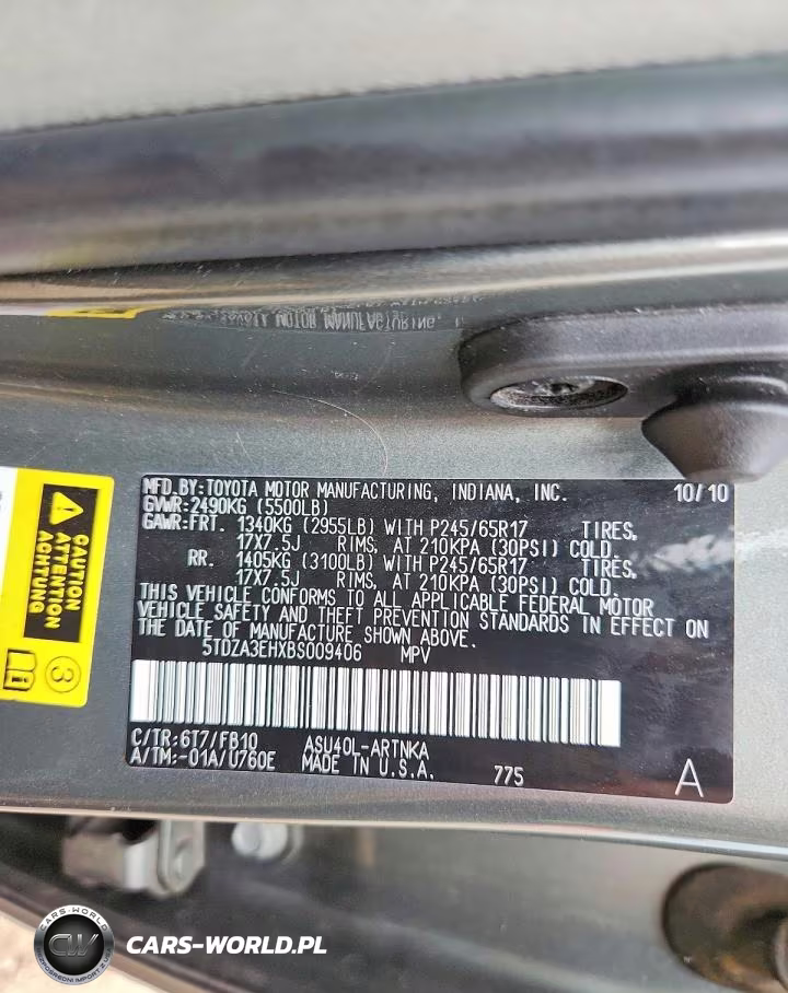 2011 Toyota Highlander Base VIN:5TDZA3EHXBS009406 - 13