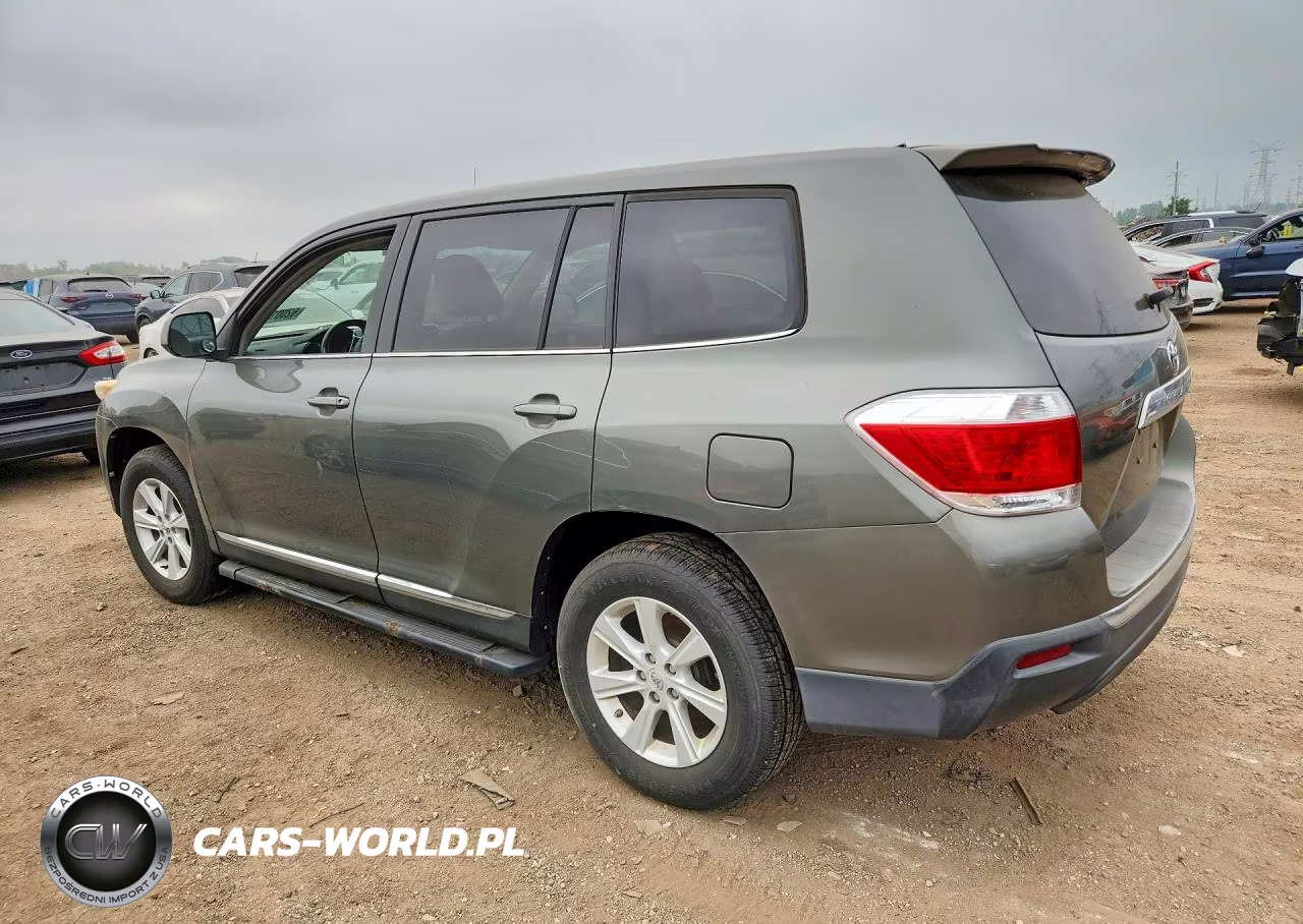 2011 Toyota Highlander Base VIN:5TDZA3EHXBS009406 - 2