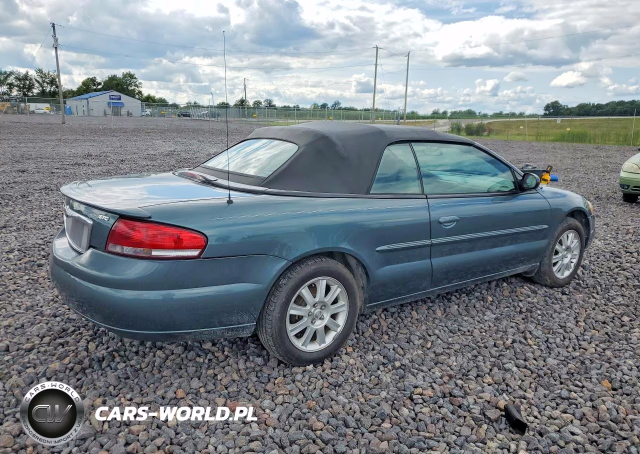 2006 Chrysler Sebring Gtc VIN:1C3EL75R06N261173 - 3
