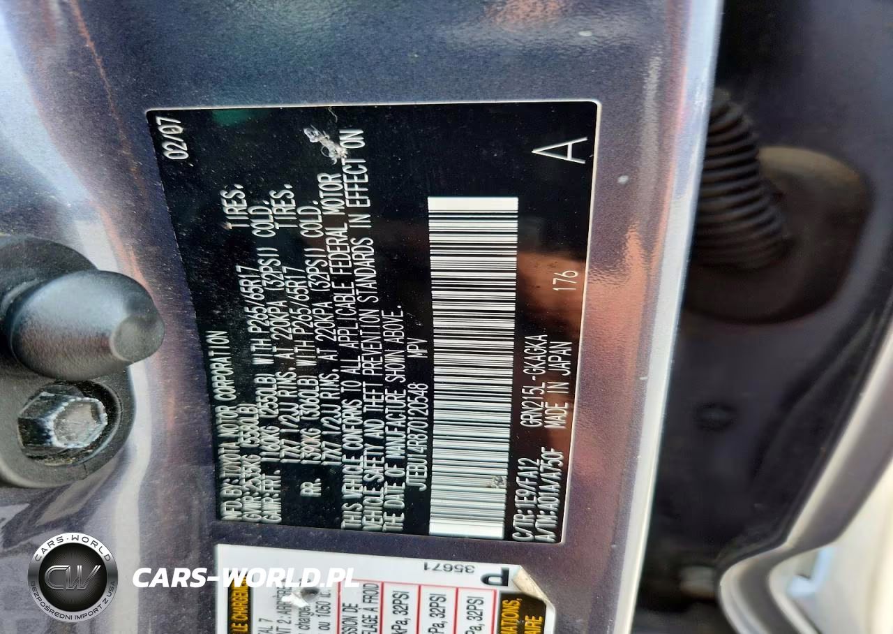 2007 Toyota 4Runner Sr5 VIN:JTEBU14R870120548 - 13