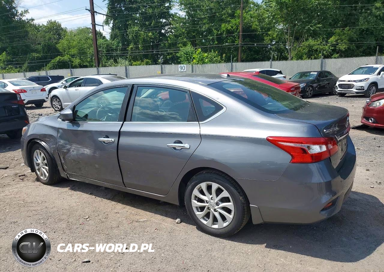 2019 Nissan Sentra Sv VIN:3N1AB7AP1KL605902 - 2
