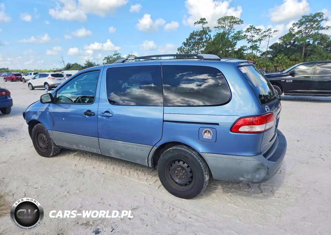 2001 Toyota Sienna Le VIN:4T3ZF13CX1U342568 - 2