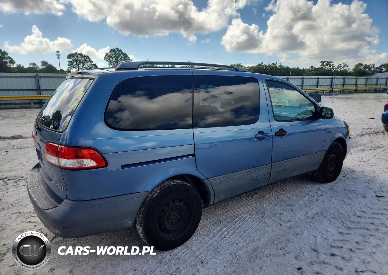 2001 Toyota Sienna Le VIN:4T3ZF13CX1U342568 - 3