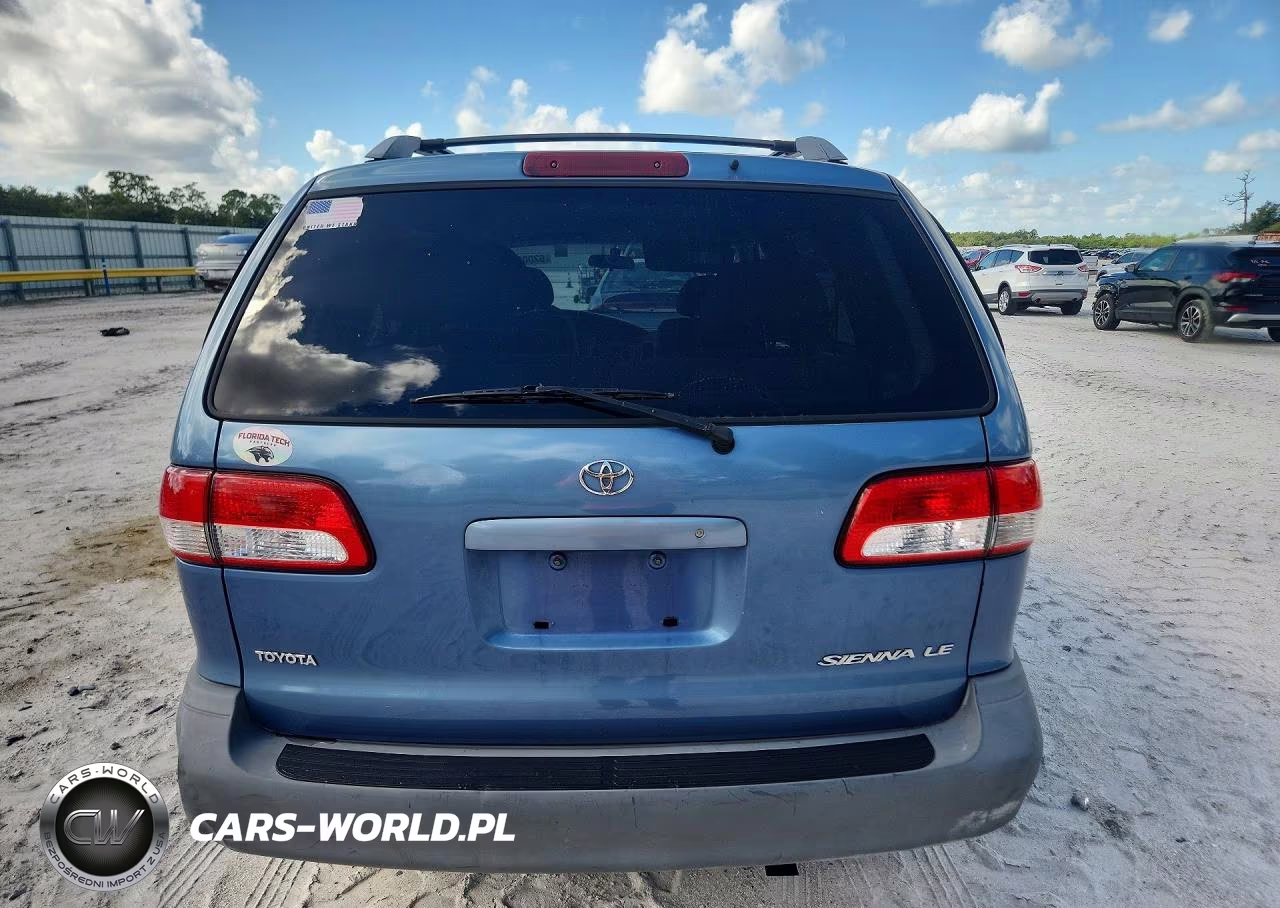2001 Toyota Sienna Le VIN:4T3ZF13CX1U342568 - 6