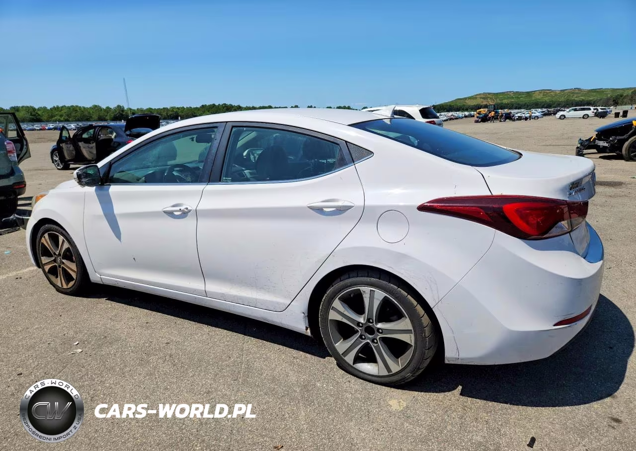 2015 Hyundai Elantra Sport VIN:KMHDH4AH1FU251368 - 2