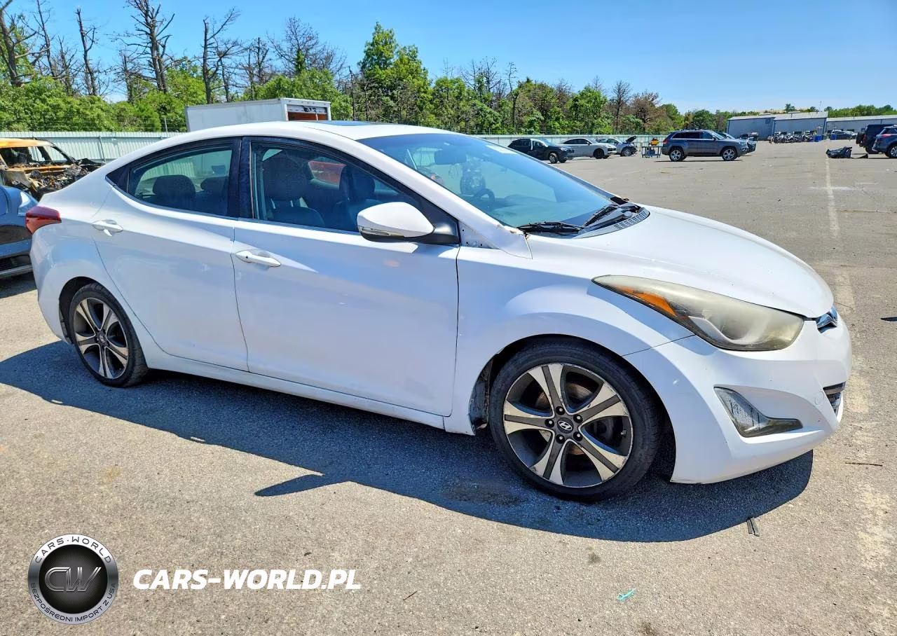 2015 Hyundai Elantra Sport VIN:KMHDH4AH1FU251368 - 4