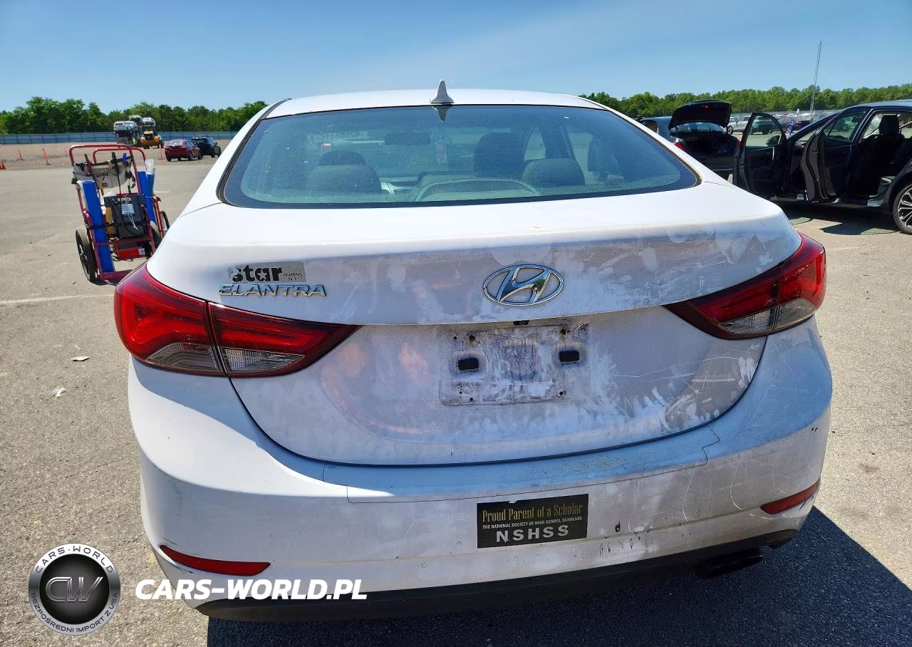 2015 Hyundai Elantra Sport VIN:KMHDH4AH1FU251368 - 6