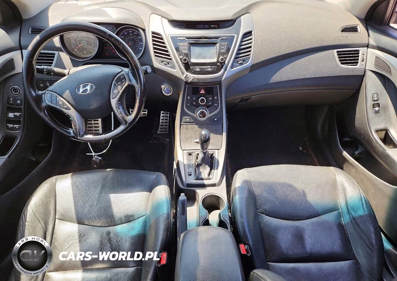 2015 Hyundai Elantra Sport VIN:KMHDH4AH1FU251368 - 8