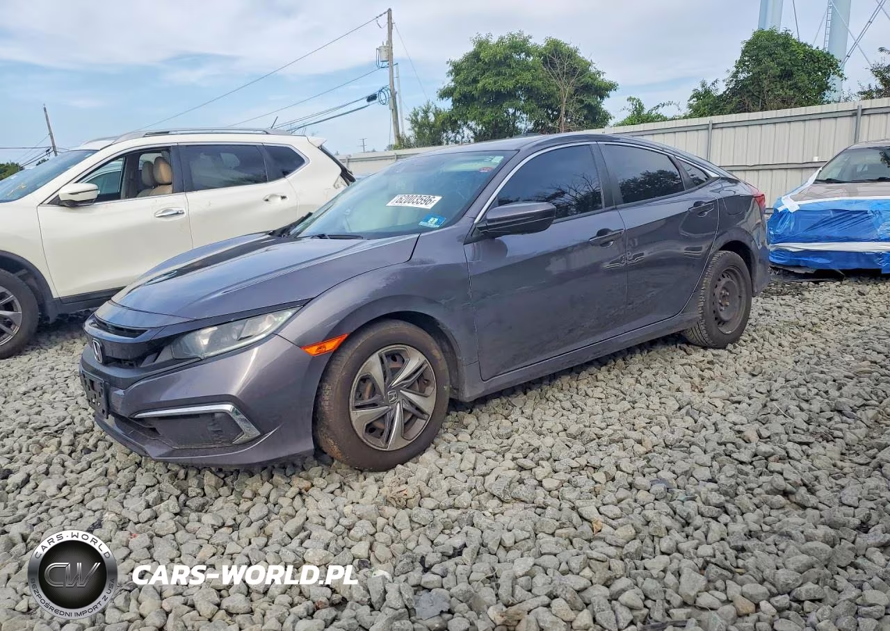 2020 Honda Civic Lx VIN:2HGFC2F68LH507173 - 1
