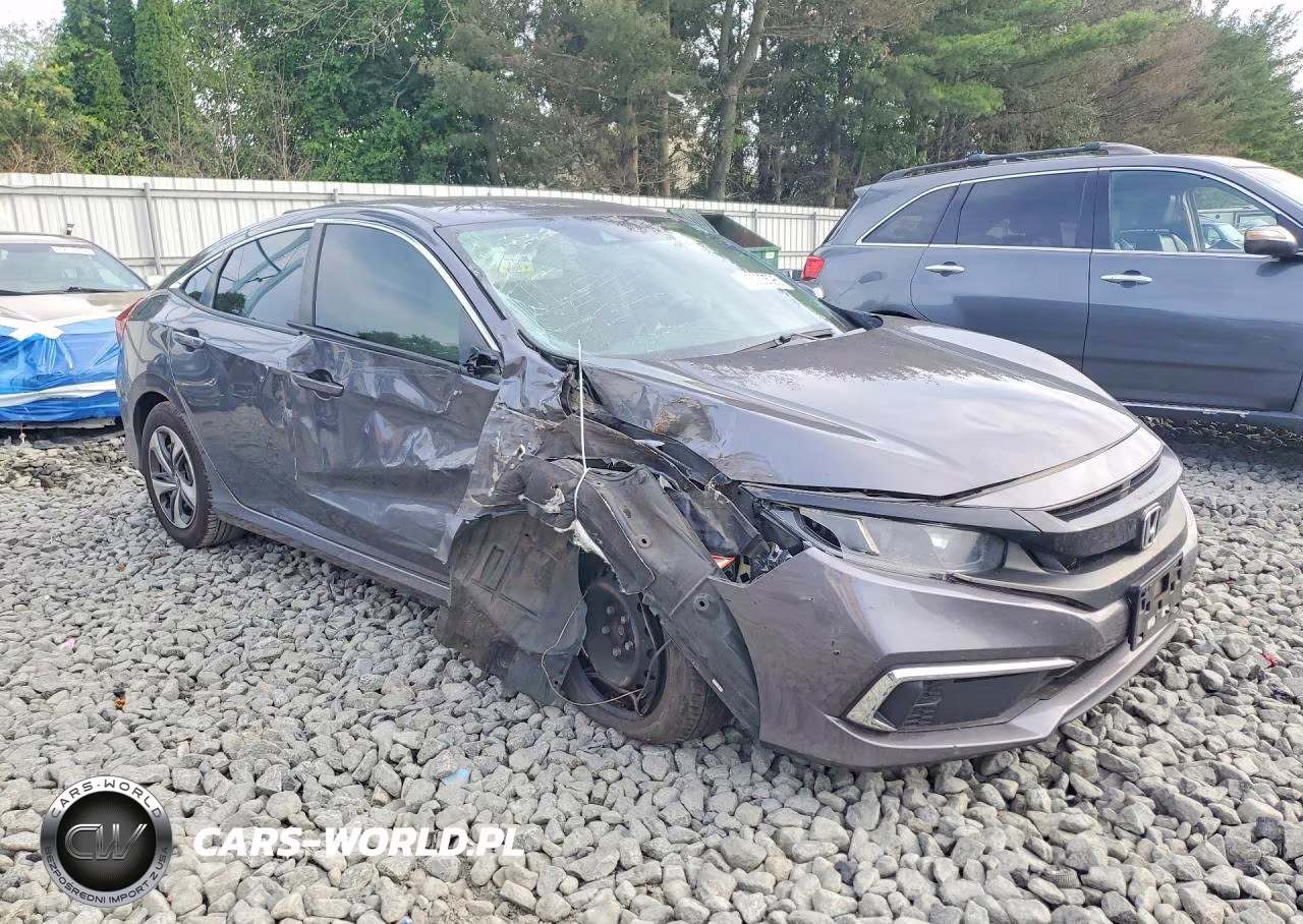 2020 Honda Civic Lx VIN:2HGFC2F68LH507173 - 4