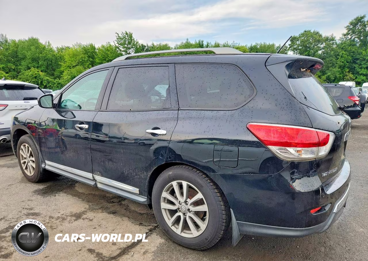 2014 Nissan Pathfinder Sl VIN:5N1AR2MM7EC704006 - 2