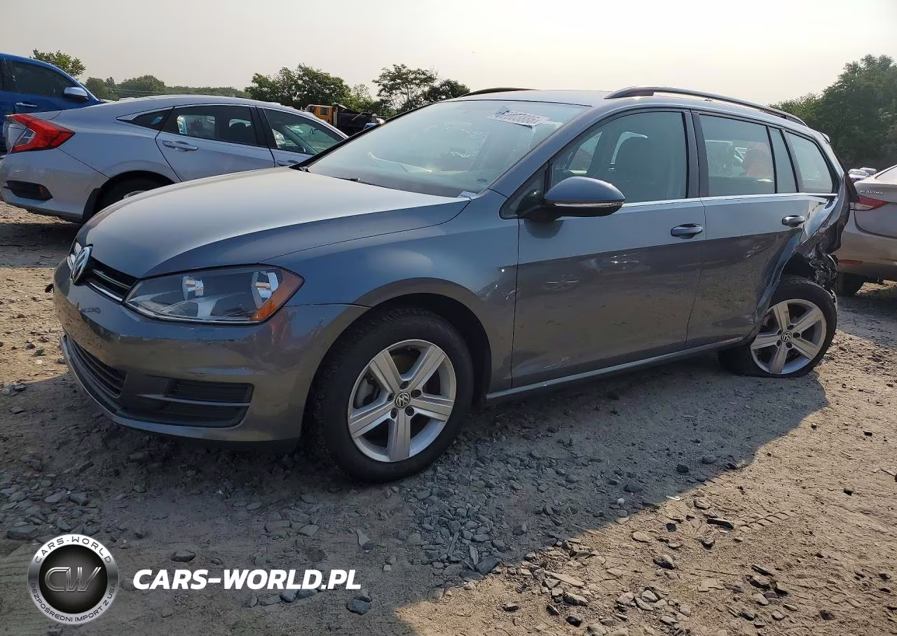 2015 Volkswagen Golf Sportwagen Tdi S VIN:3VWFA7AUXFM519934 - 1