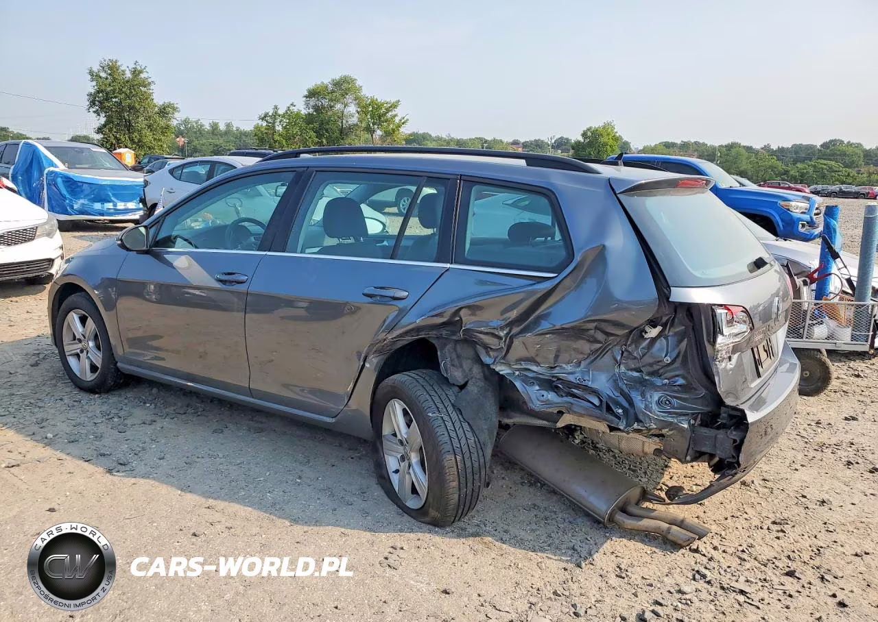 2015 Volkswagen Golf Sportwagen Tdi S VIN:3VWFA7AUXFM519934 - 2